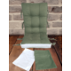  LÜX Sallanan Sandalye Minderi Çift Renkli Çift Cepli Krem-Yeşil(47LİK)